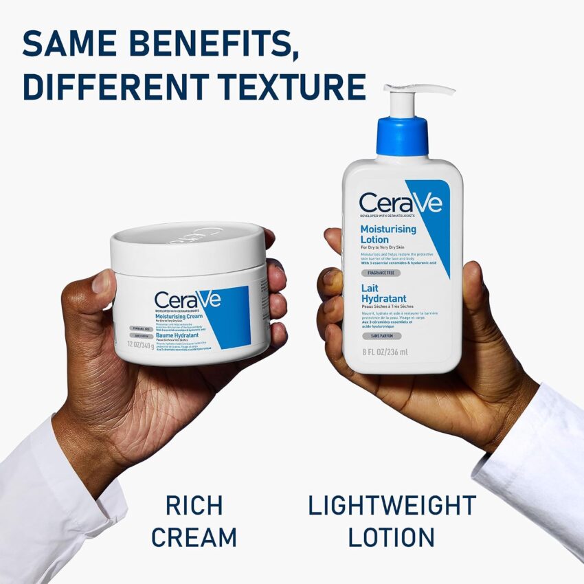 Beauty Find: CeraVe Face Care & Body Moisturiser for Dry to Very Dry Skin, 454g – 17% Off